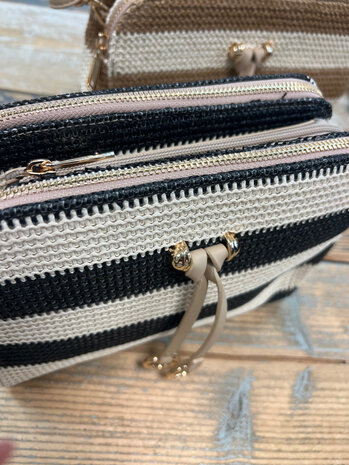 Tasje 3 zippers 97023