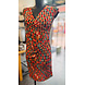 Sweet Miss Jurk overslag v-hals 202282