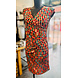 Sweet Miss Jurk overslag v-hals 202282