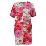 Enjoy Jurk km zakken bloemprint 503622 Enjoy Jurk km zakken bloemprint 503622