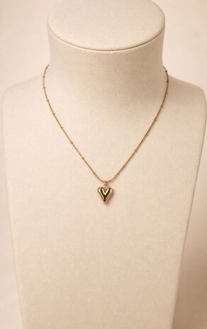 Claston Luxury Necklace Love Charm 2401-13