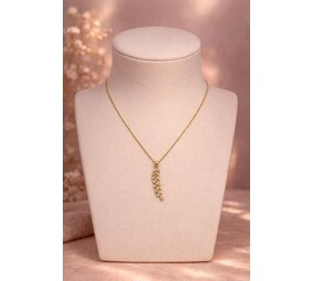 Claston Luxury Necklace Flora Gemstones 2401-12 Claston Luxury Necklace Flora Gemstones 2401-12
