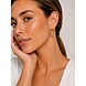 Claston Luxury Earrings hammered Hoops 2501-27