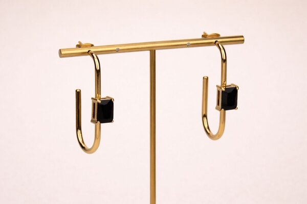 Claston Luxury Earring Midnight Gems 2501-08