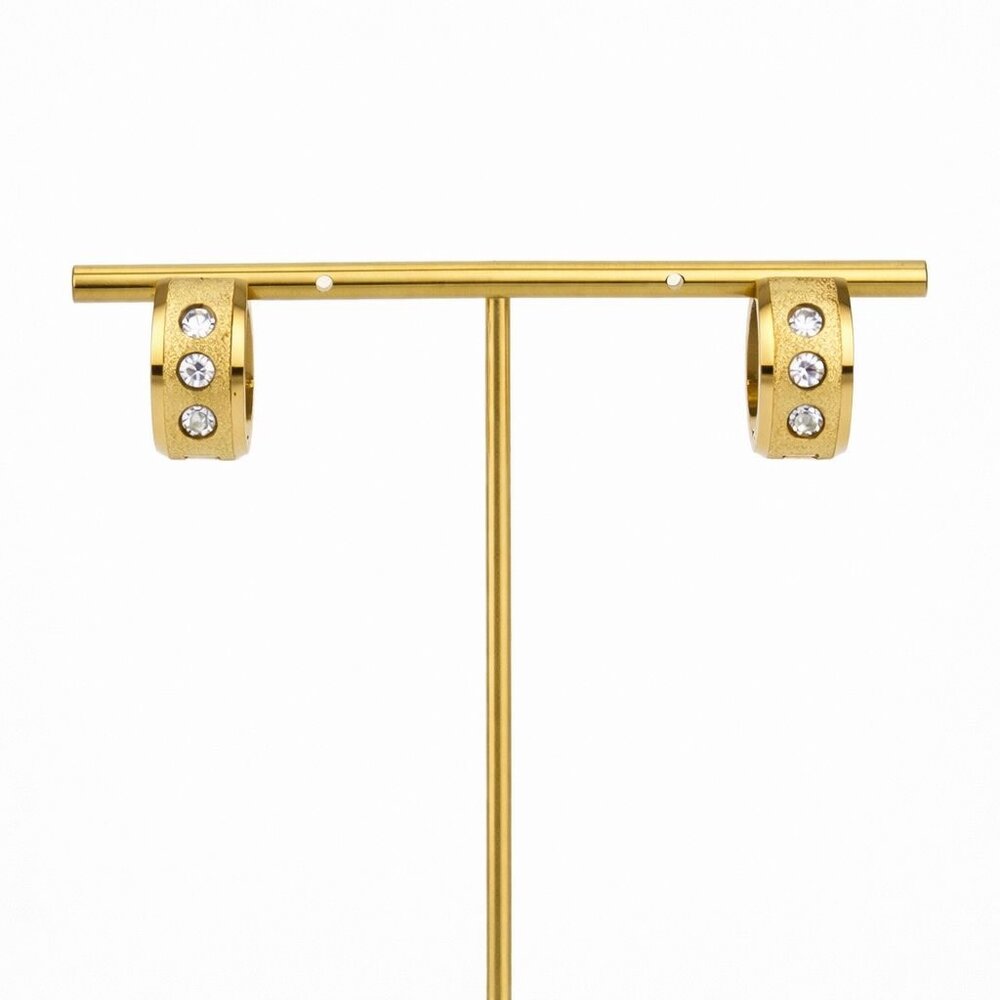 Claston Luxury Earring Minemal Gemstone 2501-06 Claston Luxury Earring Minemal Gemstone 2501-06