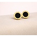 Claston Luxury Earrings Timeless Black Studs 2501-13 Claston Luxury Earrings Timeless Black Studs 2501-13