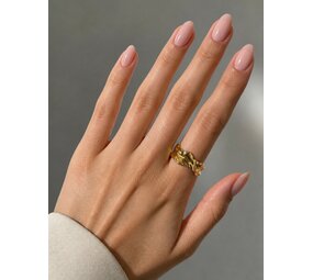 Claston Luxury Ring Gold Flow 2201-17