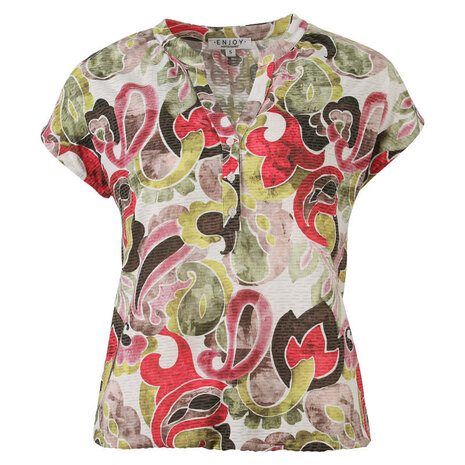 Enjoy Blouson kapmouw paisley 183605 Enjoy Blouson kapmouw paisley 183605