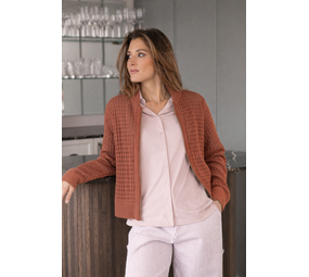 Ivy Beau Vest met rits Danice