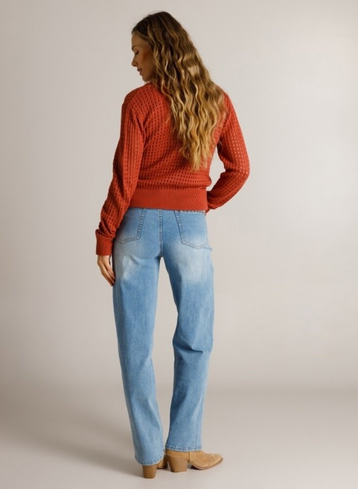 Ivy Beau Vest met rits Danice