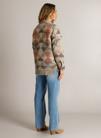 Ivy Beau Vest -Jas print Dylana Ivy Beau Vest -Jas print Dylana