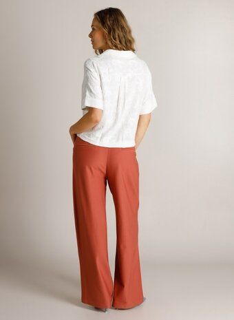 Ivy Beau Blouse km borduur Doutze