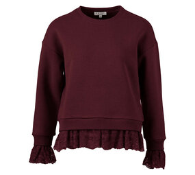 Enjoy Sweater ronde hals kant 475605