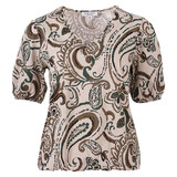 Enjoy Blouson korte pofm paisley 183672 Enjoy Blouson korte pofm paisley 183672