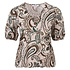 Blouson korte pofm paisley 183672