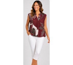 Enjoy Blouson mouwloos blad pri 127678 Enjoy Blouson mouwloos blad pri 127678