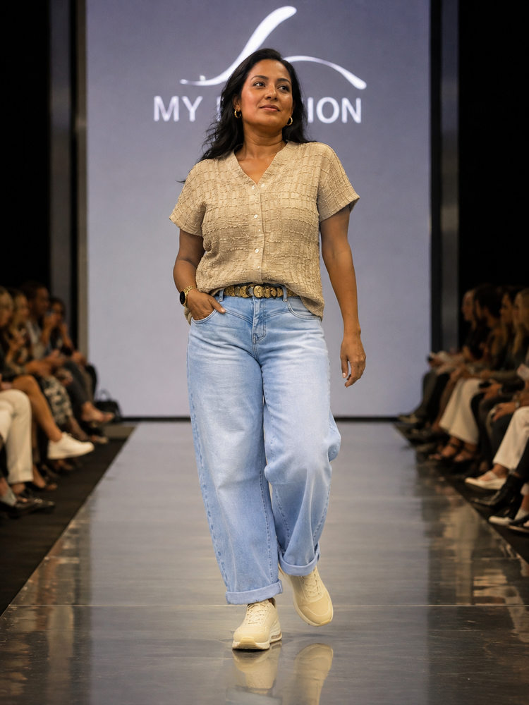 Laulia Ballon jeans low waist 3503