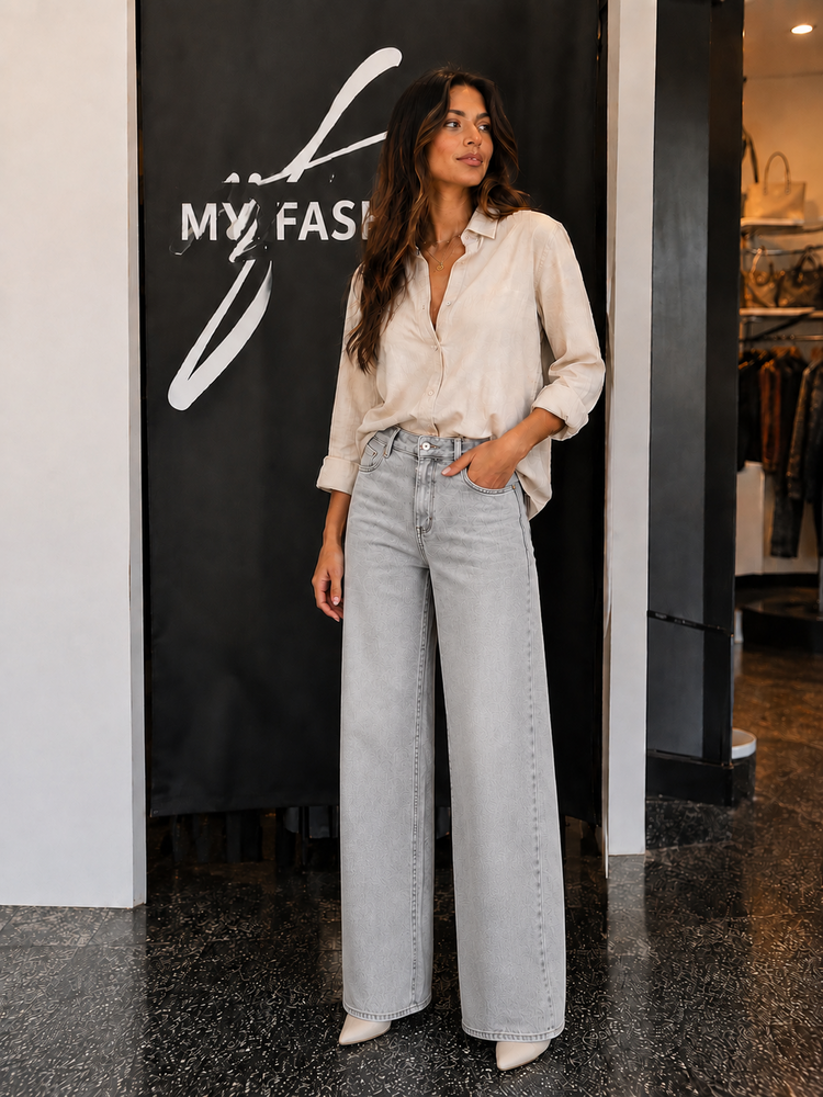 Hello Miss Wide leg denim 6563 Hello Miss Wide leg denim 6563