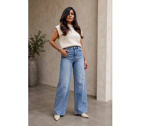 Hello Miss Wide lege denim 5349 Hello Miss Wide lege denim 5349