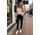 Broek skinny fit Q628-1