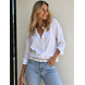 Lederen riem allover hole 3043
