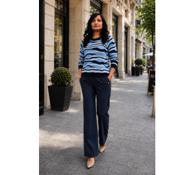 Ivy Beau Broek wide leg steekzakken Heela Ivy Beau Broek wide leg steekzakken Heela