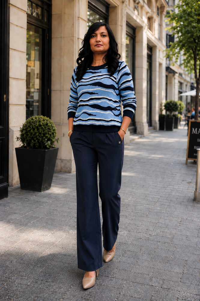 Ivy Beau Broek wide leg steekzakken Heela Ivy Beau Broek wide leg steekzakken Heela