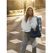 Ivy Beau Jasje fluffy met rits Hillie Ivy Beau Jasje fluffy met rits Hillie