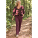 Enjoy Blouson v-hals bloemprint 127689 Enjoy Blouson v-hals bloemprint 127689