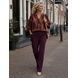 Enjoy Blouson v-hals allover print 127688