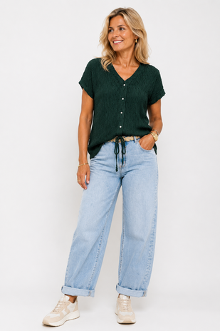 Enjoy Blouse dwarsstring aangekn 183611