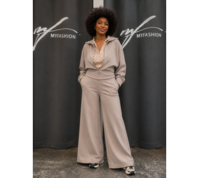 Iz Naiz Broek wide leg 20300 Iz Naiz Broek wide leg 20300