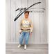 Enjoy Sweater 3/4 mw 89 print 183439 Enjoy Sweater 3/4 mw 89 print 183439