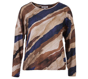Enjoy Sweater cosy lm allover print 156980 Enjoy Sweater cosy lm allover print 156980