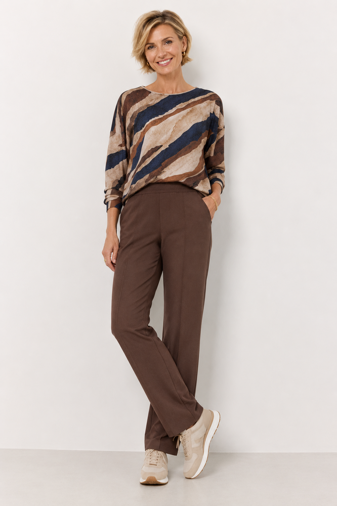 Enjoy Sweater cosy lm allover print 156980 Enjoy Sweater cosy lm allover print 156980