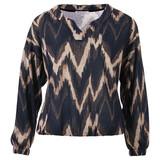 Enjoy Blouson lm grafische print 156868 Enjoy Blouson lm grafische print 156868
