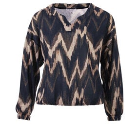 Enjoy Blouson lm grafische print 156868 Enjoy Blouson lm grafische print 156868
