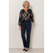 Enjoy Blouson lm grafische print 156868 Enjoy Blouson lm grafische print 156868