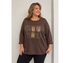 Sweater dieren opdruk Acasia