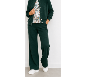 Enjoy Pantalon bloem jacquard 416137 Enjoy Pantalon bloem jacquard 416137