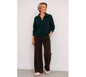 Enjoy Pull polokraag boucle 421800