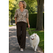 Enjoy Pantalon wide leg 416130