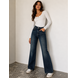 Iconic Wide leg denim stretch 135