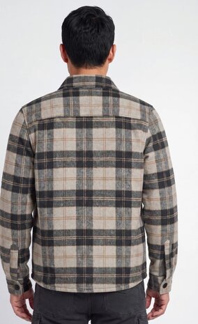 M.O.D. Denim Check Vest gevoerd Max