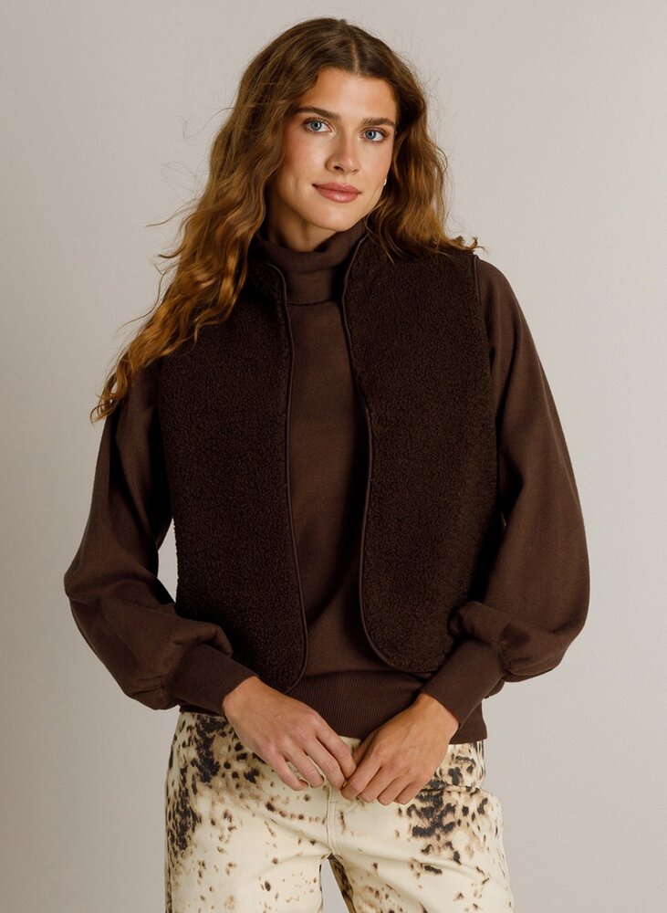 Ivy Beau Teddy gilet Kyla