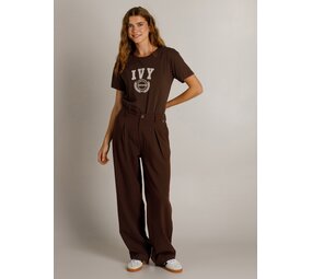 Ivy Beau Broek wide leg plooi Keanu