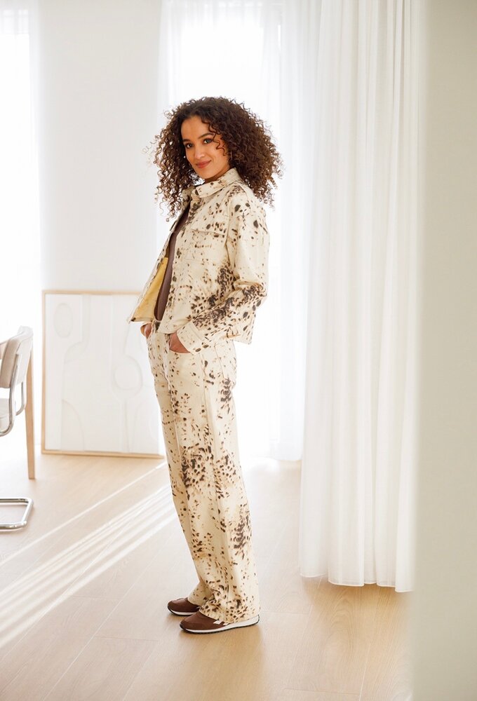Ivy Beau Broek dierenprint Katie Ivy Beau Broek dierenprint Katie