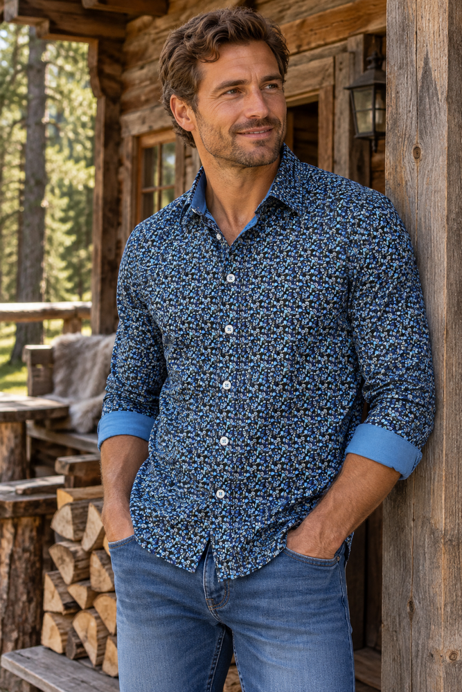 Yves Enzo Overhemd slimfit 5055-01