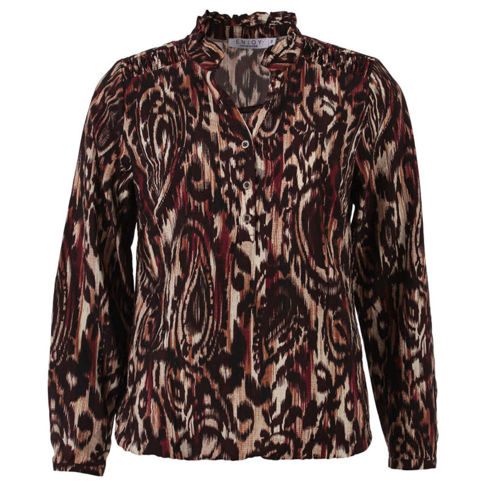 Enjoy Blouse lm paisley print 886157