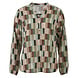 Enjoy Blouse lm blokjes print 886152